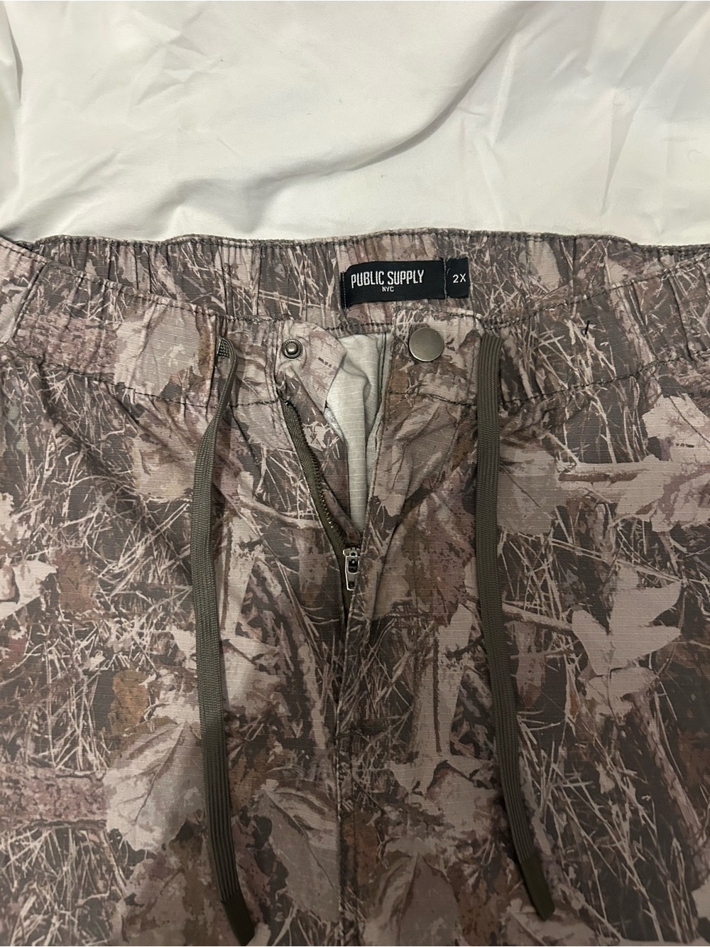 Men's Brown Camouflage Cargo Pants
